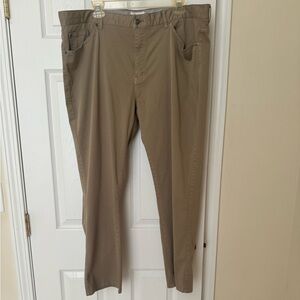 Peter Millar Men’s Ultimate Sateen 5 Pocket Khaki Pants 40 x 28 ME0B39 Classic
